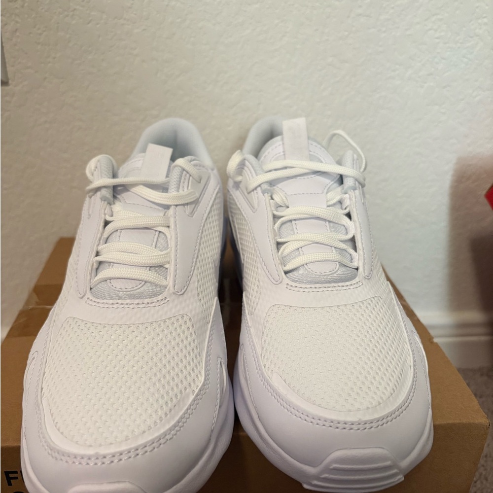 White Athletic Sneakers